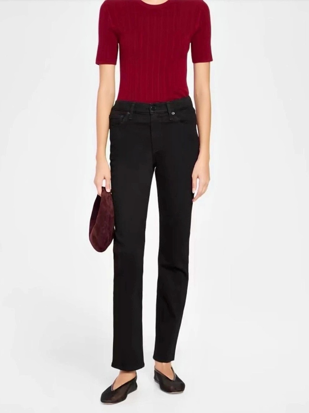 $268 rag & bone Wren Hightower full slim Jeans New